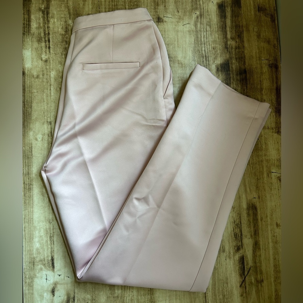 H&M Shiny Light Pink Trousers